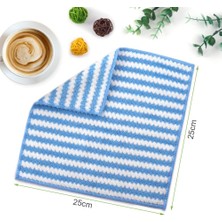 Lexroo Mikrofiber Temizleme Bezleri, 6 Adet Süper Emici Mikrofiber Temizleme Bezi
