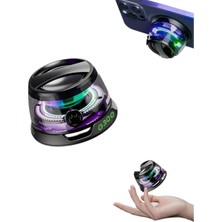 Lexroo G300 Mıknatıslı Bluetooth Hoparlör Stand 5W LED Işıklı 5.4 (Siyah)