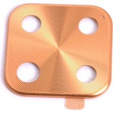 Lexroo Huawei Mate 20 Pro Metal Kamera Koruyucu - Gold