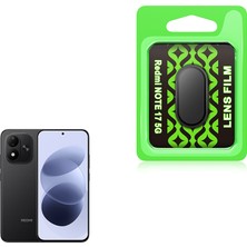 Lexroo Xiaomi Redmi Note 17 Cl-07 Kamera Lens Koruyucu - Siyah