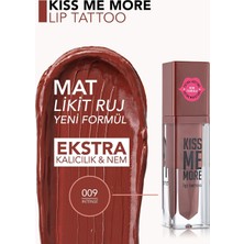 Lexroo Kiss Me More Yüksek Pigmentli & Mat Bitişli Nemlendirici Likit Ruj