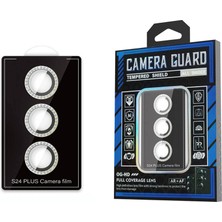Lexroo Galaxy S24 Plus Diamond Kamera Lens Koruyucu Cam Filmi - Sarı