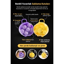 Lexroo Makyaj Süngeri Seti 6’lı, 2 Set, Taşınabilir Kutulu, Ultra Yumuşak Blender Süngerler