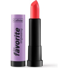 Lexroo Lips Favorite Longwearing Lipstick Kalıcı Ruj 304 Tangerino, Pembe