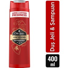 Lexroo Epic Legend Erkek Duş Jeli ve Şampuan 400 ml