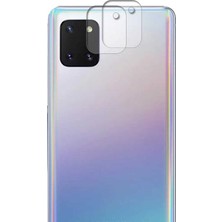 Lexroo Galaxy A91 (S10 Lite) Nano Kamera Koruyucu - Renksiz