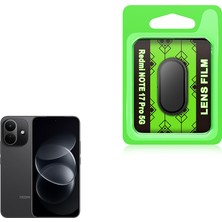 Lexroo Xiaomi Redmi Note 17 Pro Cl-07 Kamera Lens Koruyucu - Siyah