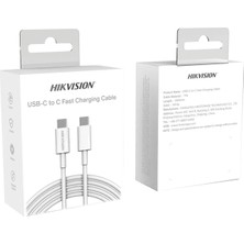 Lexroo HS-HUB-CBC2C Usb-C To Usb-C Hızlı Şarj ve Veri Kablosu (60W, 1m) - Beyaz