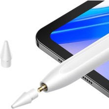 Lexroo Kablosuz ve Kablo Şarjlı Aktif Stylus Pürüzsüz Yazı Serisi (Beyaz)