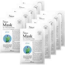 Lexroo 7 Days Mask Aloe H - Nemlendirici & Yatıştırıcı Aloe Vera Vegan Kağıt Maske
