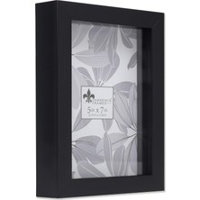 Lexroo 785057 Derin Çerçeve, 12,7 x 17,7 Cm, Siyah
