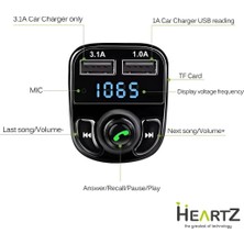 Lexroo Fm Transmitter Modulator Araç Fast Quıck Charge Hızlı Şarj Flash Bellek Micro Sd Mp3 Player
