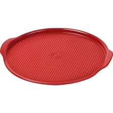 Marmara Avm Pizza Taşı; Made In France Flame, 37,1 x 37,1 Cm, Bordo