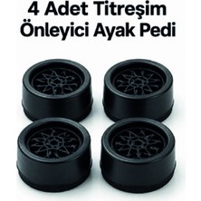 Lexroo 4’LÜ Set Çamaşır Makinesi Titreşim Önleyici Ped