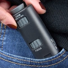 Lexroo mm Taschen-Mikroskop LED