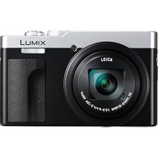 Marmara Avm Lumıx DC-TZ99E-S Kompakt Seyahat Zoom Kamera, Leica Dc Lens, 30X Zoom, 24-720 Mm, 20,3 Mp, Oıs, 4K 30P Video, 3 Inç Katlanabilir Monitör, Wifi, Bluetooth, Gümüş