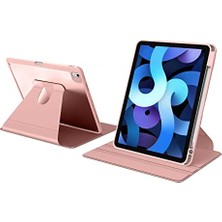 Marmara Avm iPad Air 11 Inç M4/m3/m2 2026-2024 Uyumlu Şeffaf Döner Kalem Bölmeli Kılıf