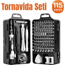 Marmara Avm Profesyonel 115 Parça Tornavida Seti, Telefon Tablet Elektronik Ürün Tamir Bakım Seti