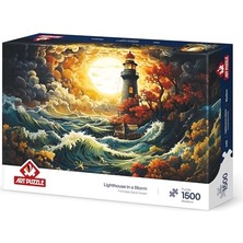 Marmara Avm Fırtınada Deniz Feneri 1500 Parça Yapboz