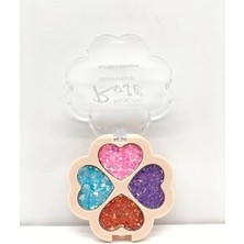 Marmara Avm Rose 4'lü Kalpli Glitter - Glitter Eyeshadow, SERASHINEGOZFARI109