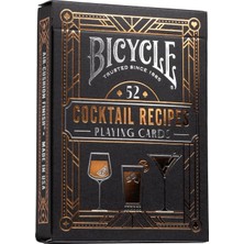Brf Store Isoprıme Bicycle Kokteyl Oyun Kartları, Eski Moda, Margarita, Moskova Katırı, Daiquiri ve Mojito Kok