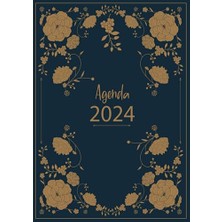 Marmara Avm Agenda 2024: A4 | Planificateur, Organiseur Hebdomadaire 1 Semaine Sur 2 Pages (Janvier 2024/DÉCEMBRE 2024) Avec Planification Mensuelle | Français