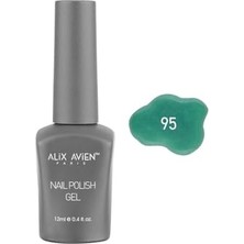 Marmara Avm 95 Işıltılı Yeşil Kalıcı Jel Oje, 12 Ml, Uv Gel Polish