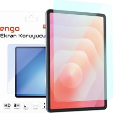Marmara Avm Samsung Galaxy Tab S10 Fe 10.9 Inç ile Uyumlu 9h Temperli Kırılmaz Esnek Nano Cam Ekran Koruyucu, Çizilmeye ve Darbeye Dayanıklı, Hd Şeffaf SM-X520