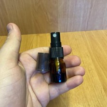 Marmara Avm Şişe; 3 ml Amber Cam Siyah Spreyli, 3 cc Kahverengi Spreyli Boş Şişe x 6 Adet