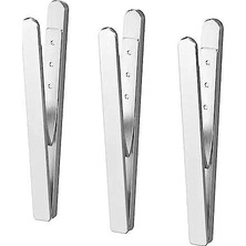 Marmara Avm Kungsfors Manyetik Klips, Paslanmaz Çelik, 7 Mm, 8 Cm, Paket Miktarı: 3 Paket