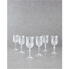 Marmara Avm Leonora Kristalin 6'lı Kadeh 230 ml Şeffaf