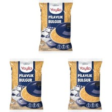 Marmara Avm Yayla Pilavlık Bulgur, 1 kg Tekli Paket 3'lü Paket