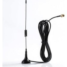 Marmara Avm 315MHZ 1.5m 3dbi Anten, 50OHM Sma Erkek Soket, Mıknatıslı Montaj