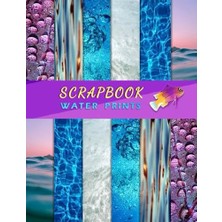 Marmara Avm Su Temalı Fotoğraf Baskı El Işi Kâğıtları, 4 x 12 Renkli Görsel; Scrapbooking Için Kes-Yapıştır Sayfaları