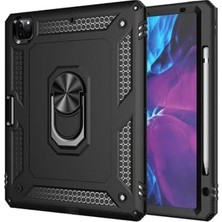Marmara Avm iPad Pro 12.9 2020 4. Nesil Uyumlu Vega Tablet Kapak Siyah Beyaz 1
