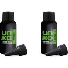 Marmara Avm Rubber Base Coat, 50 Ml, 2'li Set, Şeffaf