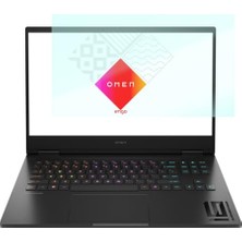 Marmara Avm Hp Omen 16.1 Inç Uyumlu Ekran Koruyucu, 9h Temperli Kırılmaz Esnek Nano Cam, Çizilmeye ve Darbeye Dayanıklı, Hd Şeffaf