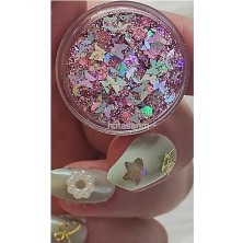Marmara Avm Jel Far, Simli Kiraz Çiçeği Kelebek PINK02,856899570890, Glitter