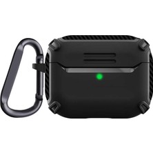 Marmara Avm Airpods Pro 2 Uyumlu Airbag 26 Silikon Kılıf Siyah
