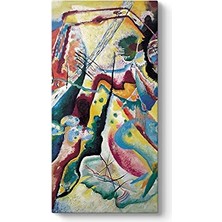Marmara Avm Wassily Kandinsky‏, La Tache Rouge Tablosu 40 x 80