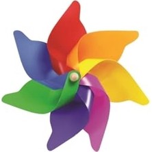 Marmara Avm 16 cm 7 Kanatlı Bahçe Rüzgâr Gülü, 6834816077772