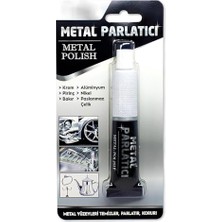 Marmara Avm Metal Parlatıcı 40 Gram Krem Temizle Parlat Koruma Nikel Gümüş Alüminyum Bakır Prinç Cilalama 1 Adet