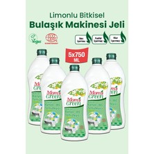 Mom's Green 5'li Set Bitkisel Banyo Temizleyici Limon 5 x 750 ml