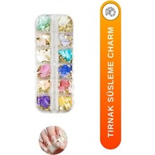 Marmara Avm Renkli Nail Art Charm Objeleriyle Tırnak Süsleme Seti