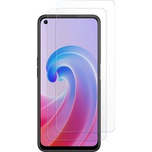 Caseonn Oppo A96 Esnek Ultra Ince Nano Cam Ekran Koruyucu Şeffaf (2 Adet)