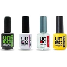 Marmara Avm 4'lü Oje Bakım Seti: Rubber Base Coat, Top Coat, Primer ve Dehydrator, 15 ml