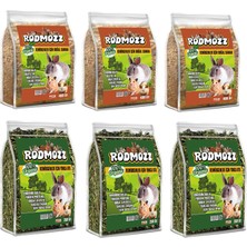 Marmara Avm Rodmozz Orijinal Gerçek Yonca Kemirgen Otu 250 G x 3 Adet + Doğal Altlık Saman 400 G x 3 Adet