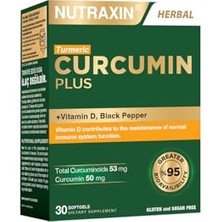 Marmara Avm Curcumin Plus 30 Softgel - Vitamin D, Karabiber Içeren Takviye Edici Gıda