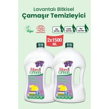 Mom's Green Bitkisel Çamaşır Deterjanı Lavanta 3 lt 2'li Set Vegan Özellikli 80 Yıkama