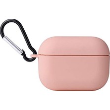 Marmara Avm Apple Airpods Pro ile Uyumlu Airbag Silikon Kılıf Pembe Açık